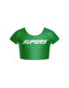 Gnarly Cap Sleeve Crop Top
