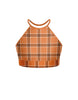 Totally Clueless Halter Binding Crop Top