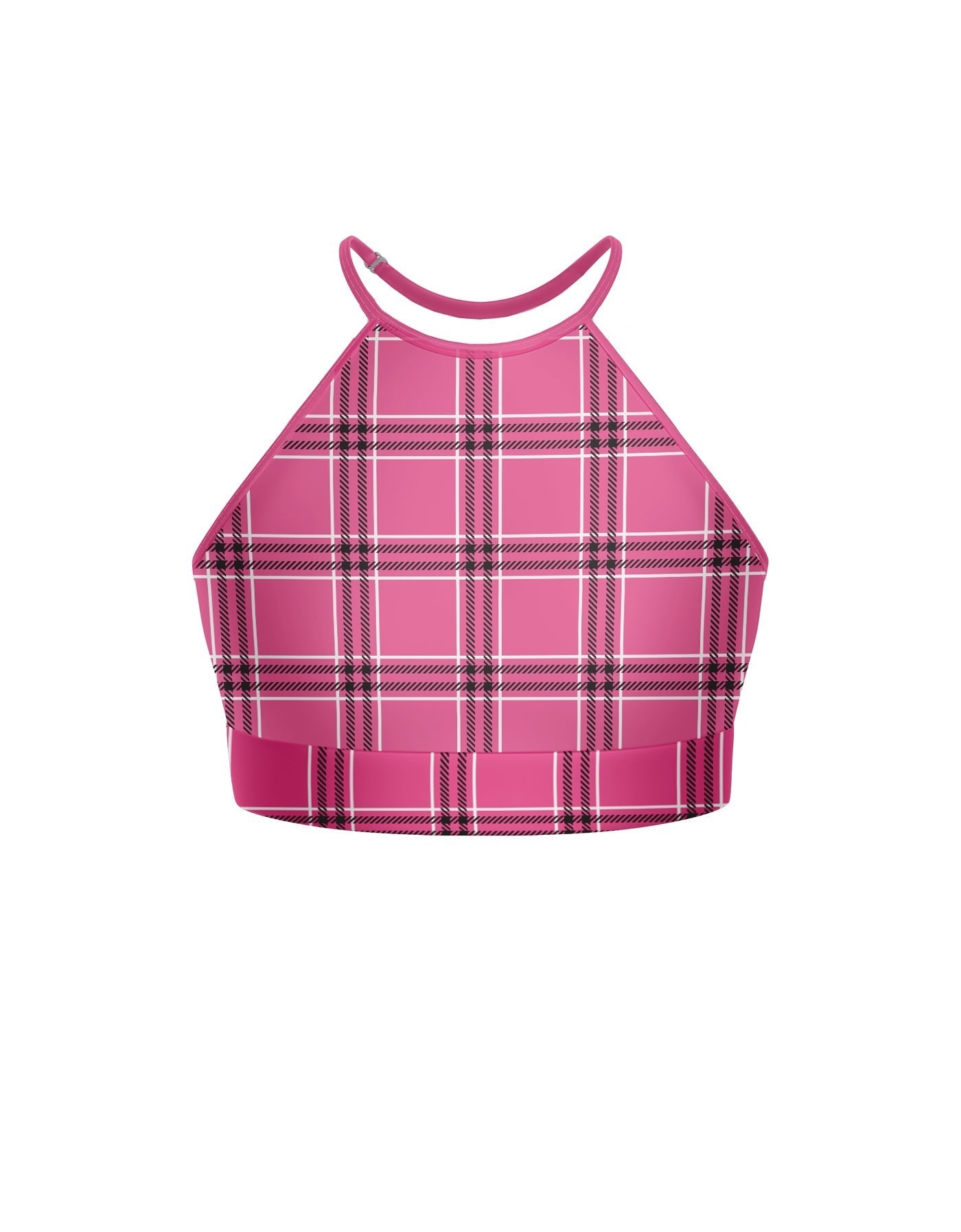 Totally Clueless Halter Binding Crop Top