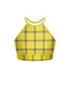 Totally Clueless Halter Binding Crop Top