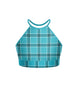 Totally Clueless Halter Binding Crop Top