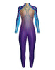 Sea Creature LS Tneck Zipper Back Unitard