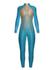 Sea Creature LS Tneck Zipper Back Unitard