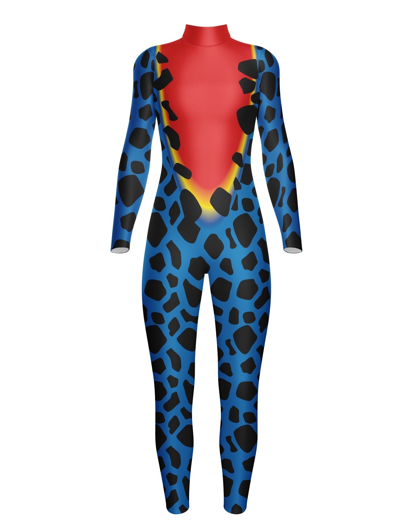 Leapfrog LS Tneck Zipper Back Unitard