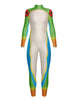 Leapfrog LS Tneck Zipper Back Unitard