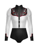 Nashville LS TNeck Zipper Front Leotard