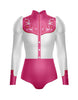 Nashville LS TNeck Zipper Front Leotard