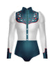 Nashville LS TNeck Zipper Front Leotard
