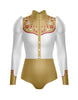 Nashville LS TNeck Zipper Front Leotard