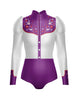 Nashville LS TNeck Zipper Front Leotard