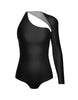 Fractal One Sleeve Leotard