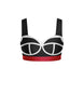 Varsity Sweetheart Crop Top with Strap