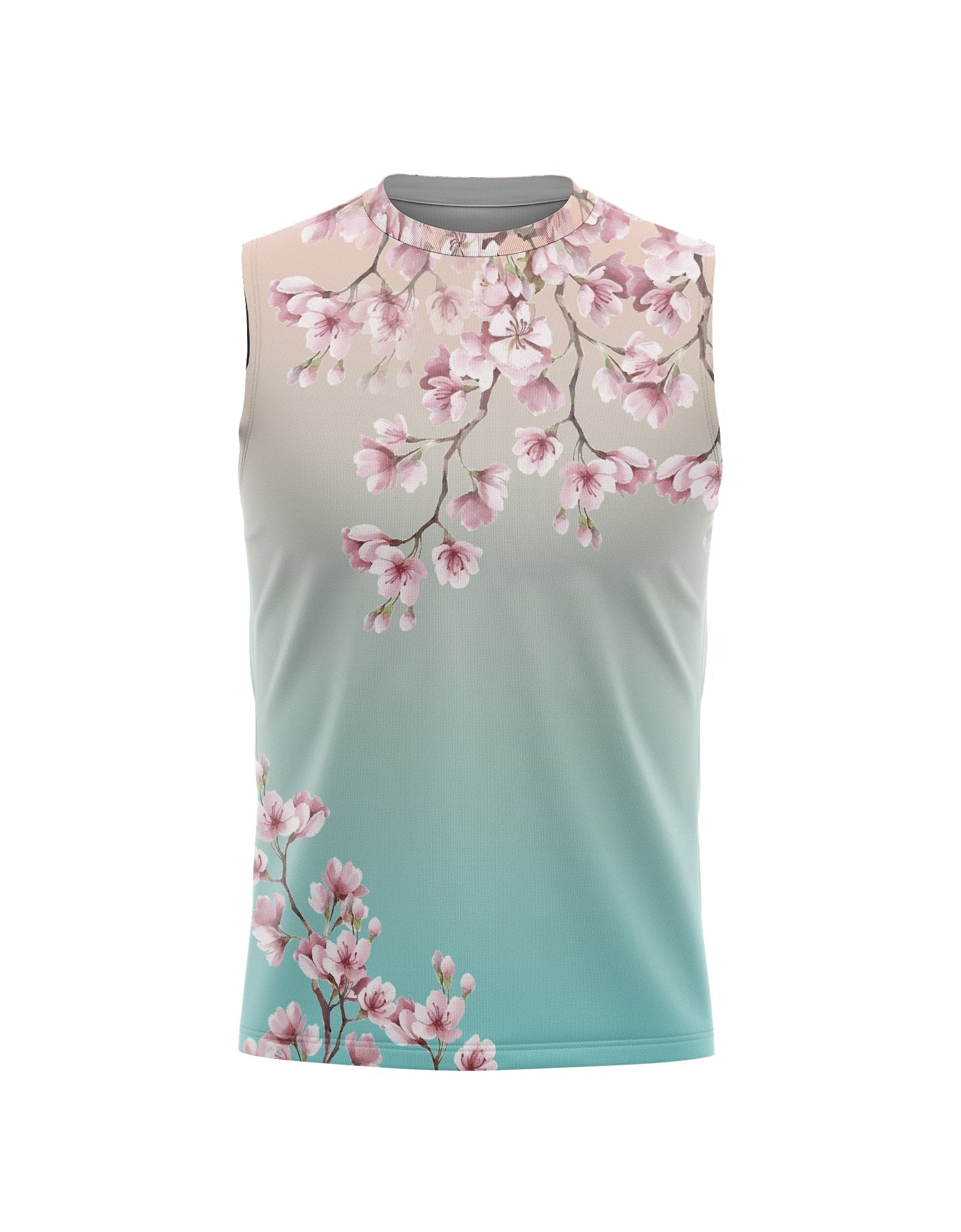 Cherry Blossom Sleeveless Boys Tank