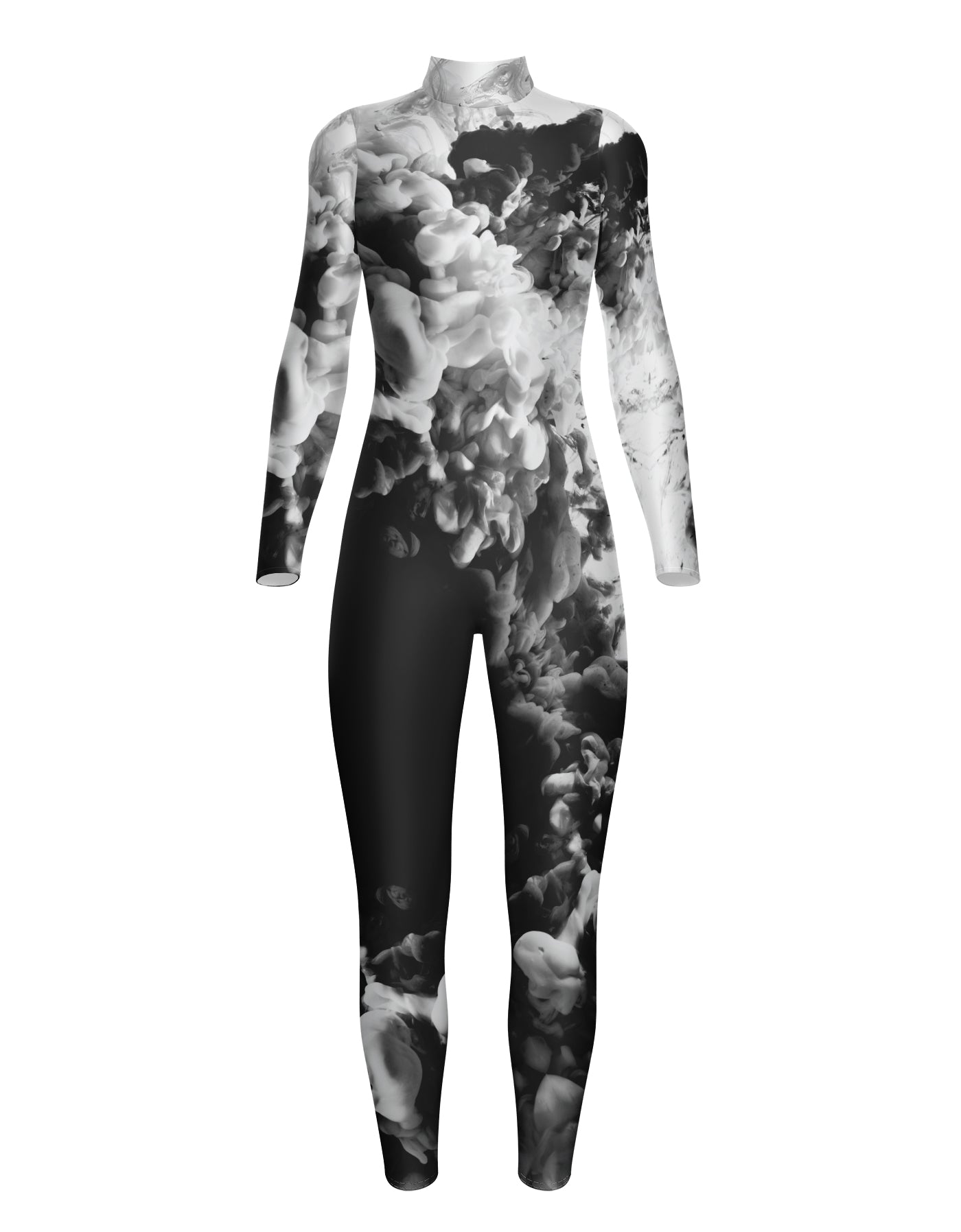 Luminous LS Tneck Zipper Back Unitard