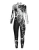 Luminous LS Tneck Zipper Back Unitard