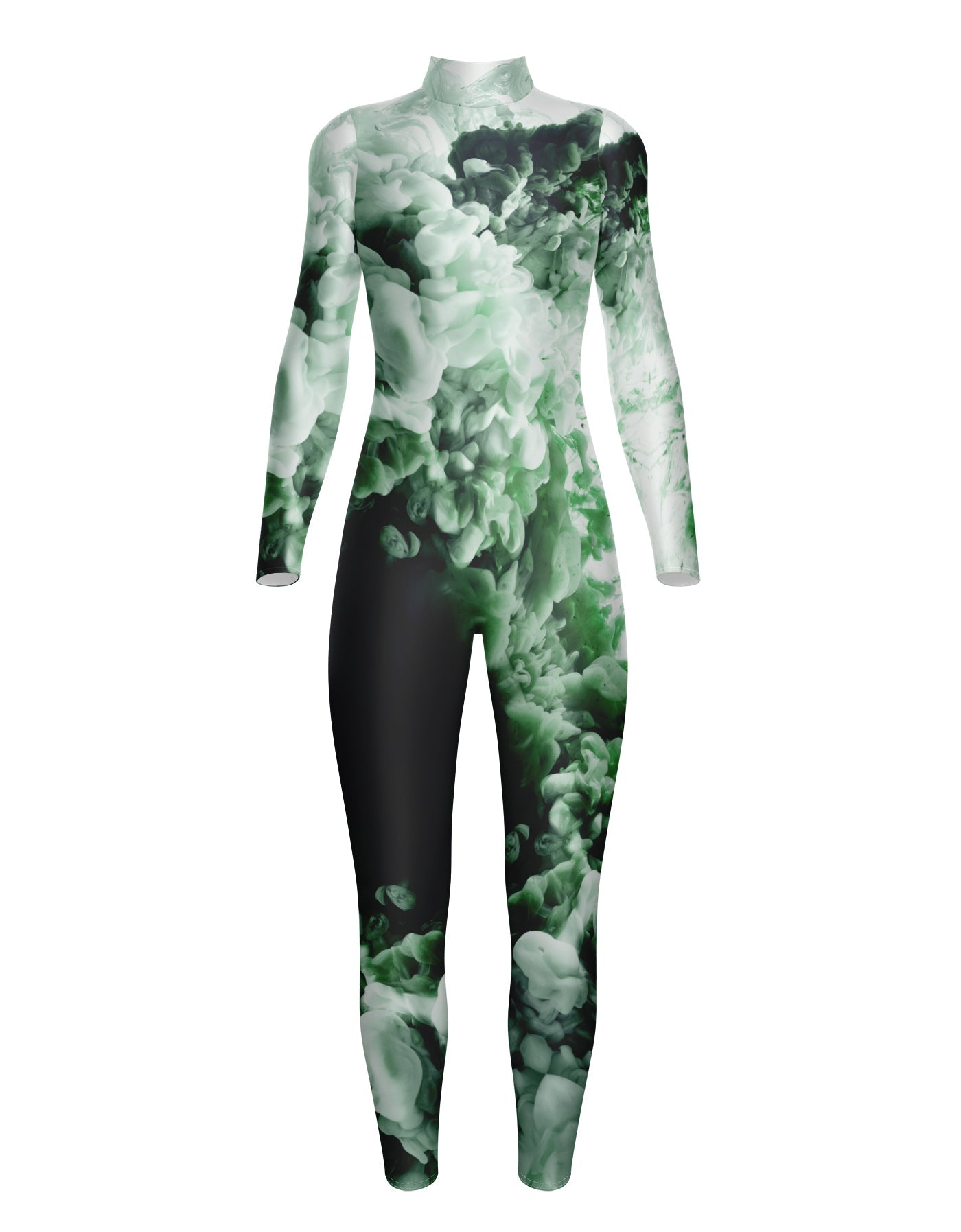 Luminous LS Tneck Zipper Back Unitard