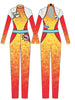Comic Power LS Biketard LS Tneck Keyhole Back Unitard