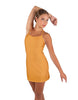 Solid Lycra Align Cami Dress with Pocket Shorts