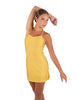 Solid Lycra Align Cami Dress with Pocket Shorts