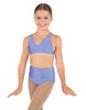 Solid Lycra Asymetric Bra