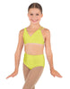 Solid Lycra Asymetric Bra