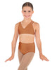 Solid Lycra Asymetric Bra