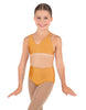 Solid Lycra Asymetric Bra