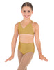 Solid Lycra Asymetric Bra