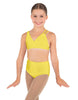 Solid Lycra Asymetric Bra