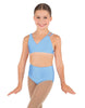 Solid Lycra Asymetric Bra