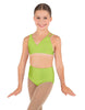Solid Lycra Asymetric Bra