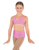Solid Lycra Asymetric Bra