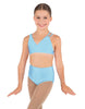 Solid Lycra Asymetric Bra