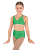 Solid Lycra Asymetric Bra