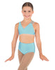 Solid Lycra Asymetric Bra