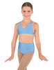 Solid Lycra Asymetric Bra