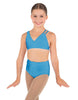 Solid Lycra Asymetric Bra