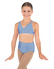 Solid Lycra Asymetric Bra