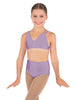 Solid Lycra Asymetric Bra