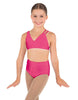 Solid Lycra Asymetric Bra