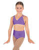 Solid Lycra Asymetric Bra