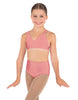 Solid Lycra Asymetric Bra