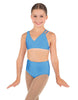 Solid Lycra Asymetric Bra