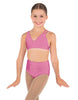 Solid Lycra Asymetric Bra