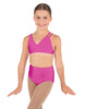 Solid Lycra Asymetric Bra