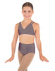 Solid Lycra Asymetric Bra