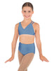 Solid Lycra Asymetric Bra