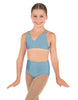 Solid Lycra Asymetric Bra