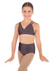 Solid Lycra Asymetric Bra