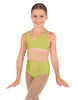 Solid Lycra Asymetric Bra